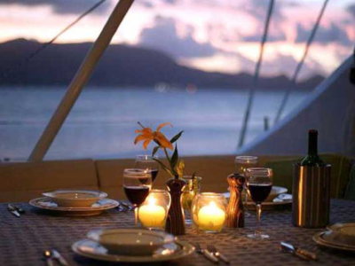 Candlelight Dinner on Yacht in Goa